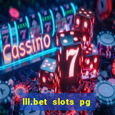 lll.bet slots pg online games